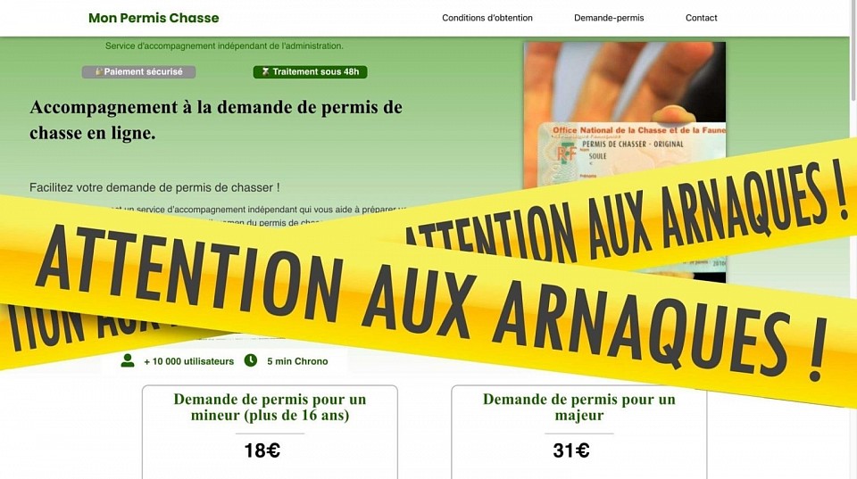 Attention aux Arnaques